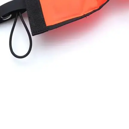 1.5M/1.2Mx15cm Nylon Sea Eel Shape Scuba Diving SMB Marker Buoy Diver Below Signal With Reflective Strips For Visibility