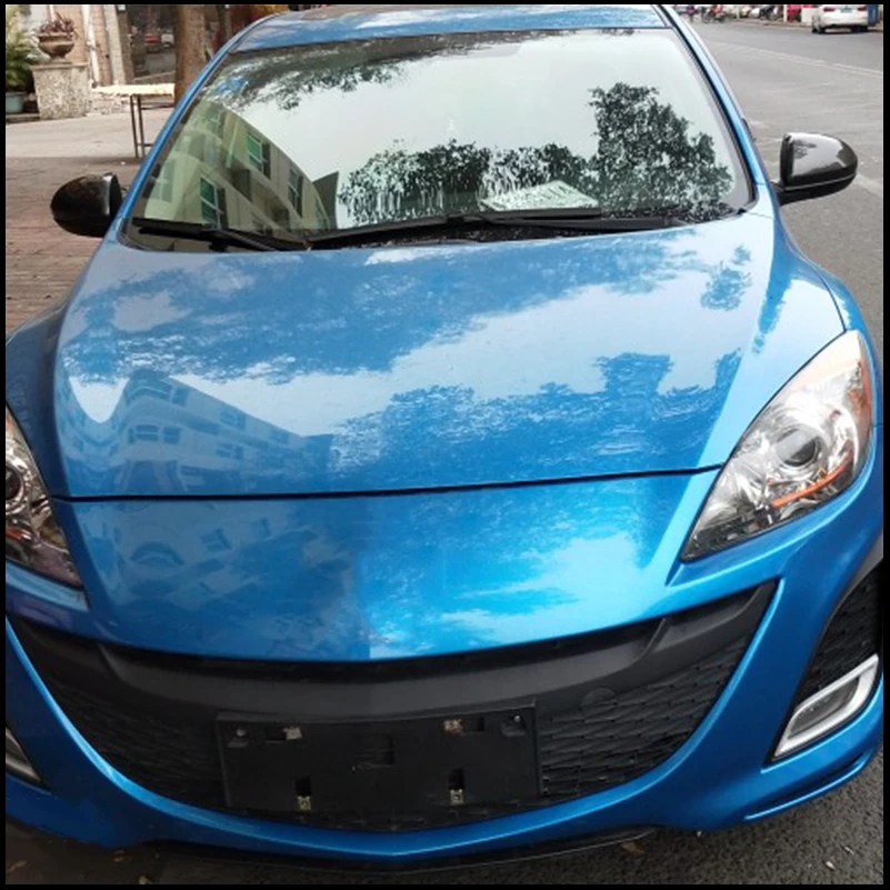 

Car Styling For Mazda 2 Demio 2009-2014 Rearview Mirror Cover Caps Shell Housing Trim Auto Parts Accessories