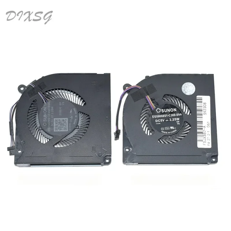 

Новый для SUNON DC5V 2,25 Вт EG50060S1-C380-S9A EG75070S1-C450-S9A Вентилятор охлаждения процессора Радиатор ноутбука