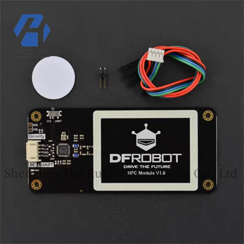 DFRobot Gravity: بطاقة الوصول لوحدة الاتصالات الميدانية القريبة UART&I2C NFC تدعم M1 NTAG #4