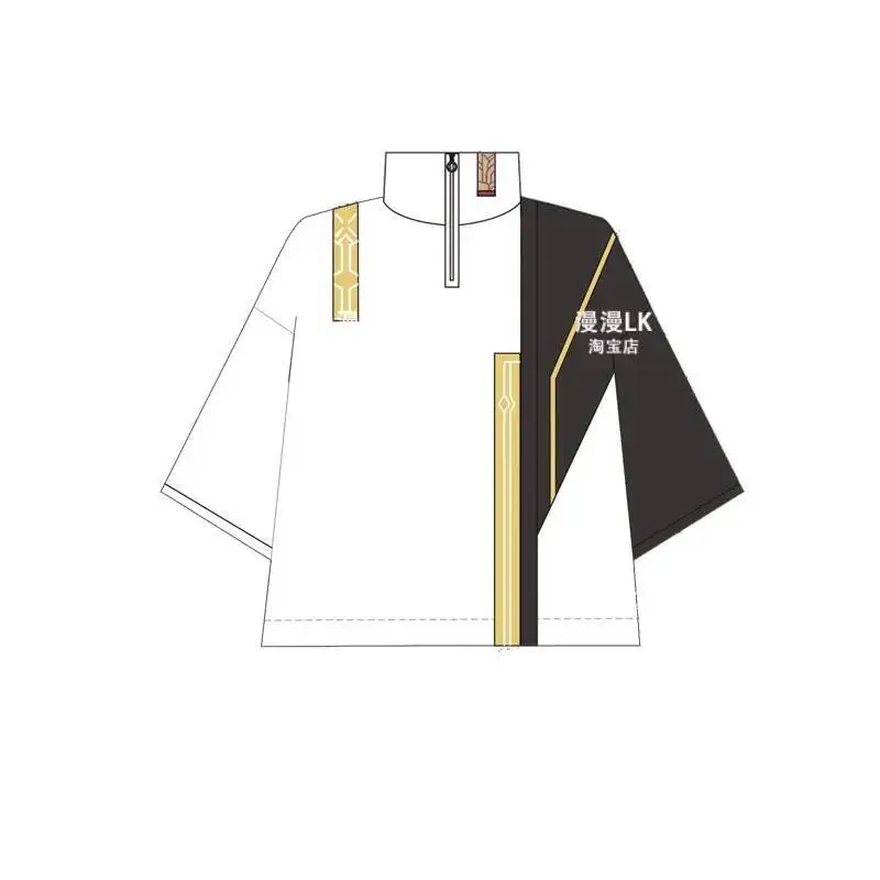 Honkai: Star Rail Cosplay Trailblazer Women Men Loose Top Short Sleeved T-Shirt Shorts Set Carnival Costumes