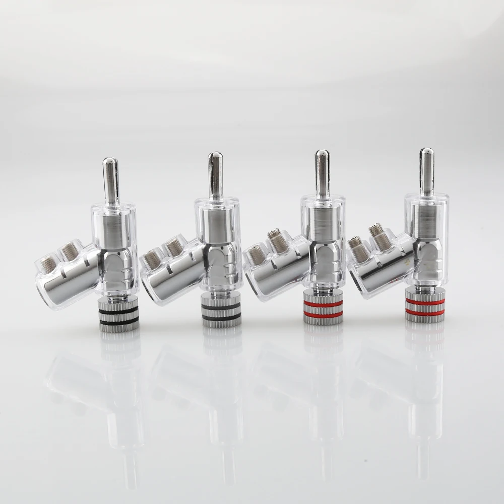 Hifi Audio 4 Stück MCA Vergoldete Bananenstecker HiFi Lautsprecher Bananenstecker-Verbinder – Detail 19