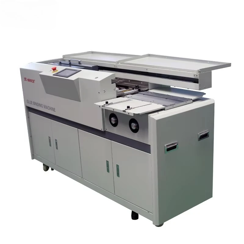 DC-8600CB+ Side Glue Perfect Binder /book Binder Machine/hot Glue Binding Machine Good Price