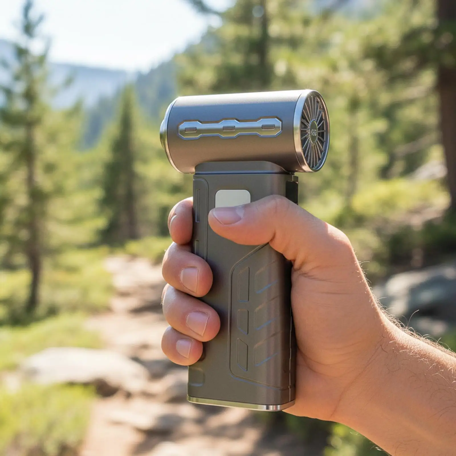 

Мощный и прочный ручной вентилятор с частотой вращения 130000 об/мин для улицы, автомобиля, спальни, офиса, дома