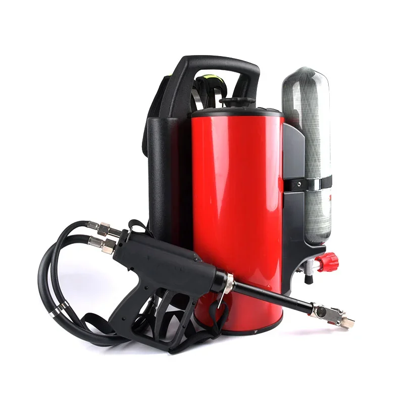 12 L Fireman Fire Fighting Spraying Extinguisher  Control Backpack Water Mist Firefighting Equipment with Cylinder