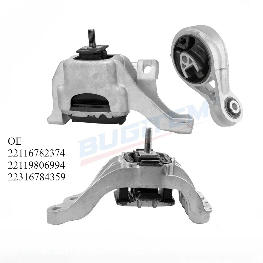 Engine Transmission Mount Kit OE 22116782374 22119806994 22316784359 For MINI R55 R56 R57 R58 R59 R60 Cooper S D N18 N47