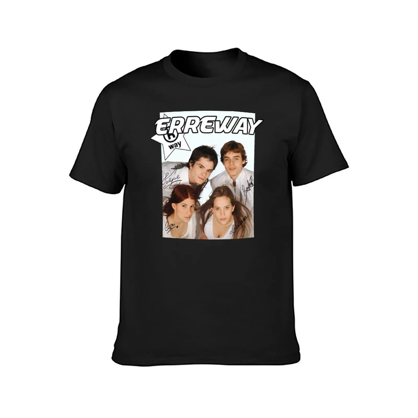 erreway poster T-Shirt quick-drying cute tops Short sleeve tee new edition mens t shirt graphic