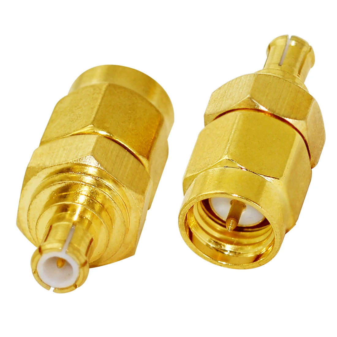 1pc SMA  Female Male Switch MCX  Plug Jack  RF Coax Adapter Convertor  Straight  Goldplated Wholesale For Wifi New