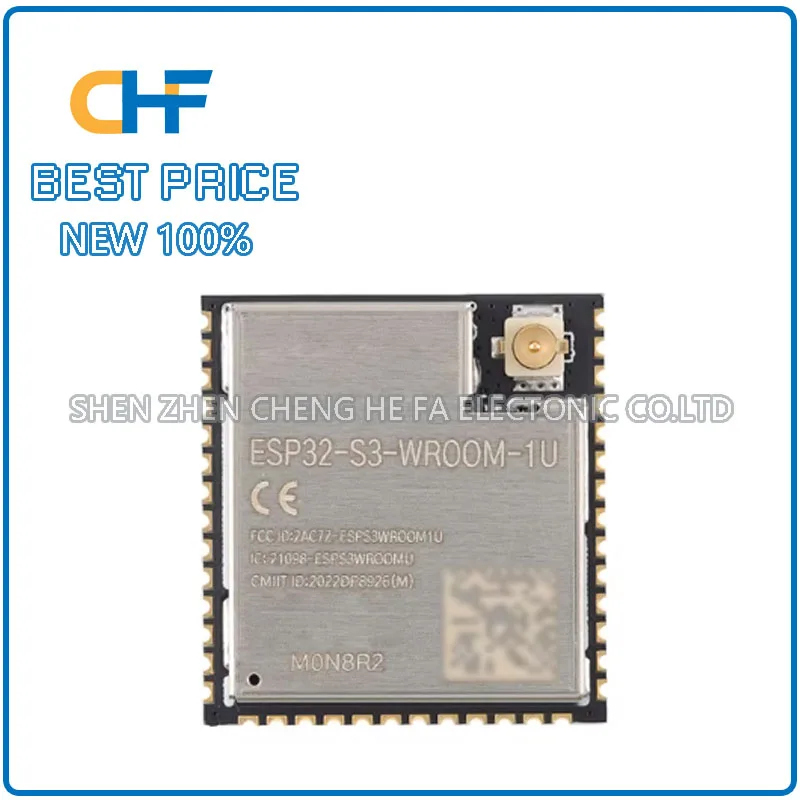 ESP32-S3-WROOM-1U-N8R2 SMD Wi-Fi Bluetooth 5.0 8MB 32-bit dual-core MCU module Brand new and original