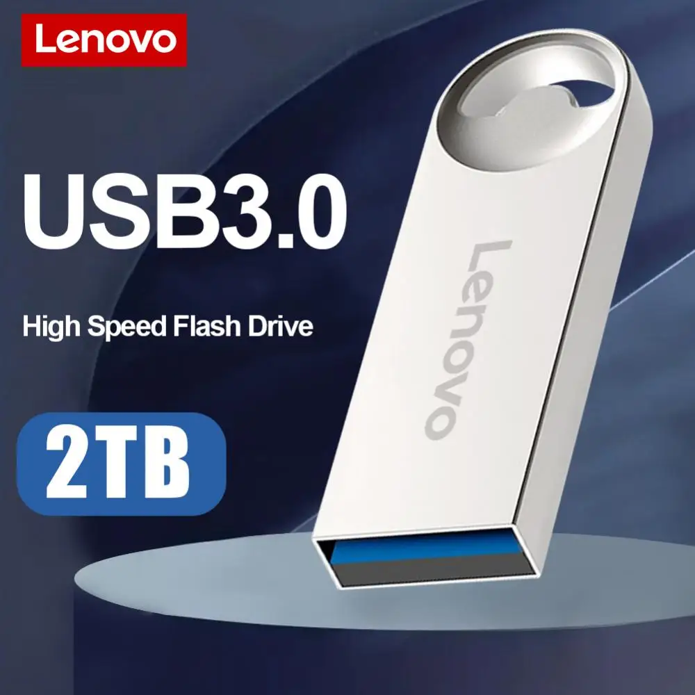 Lenovo 2TB USB Pen Drive 256gb 128gb 1TB Memory USB Flash High Speed 3.0 Flash Drive Memory Stick Pendrive U Disk Fast Shipping