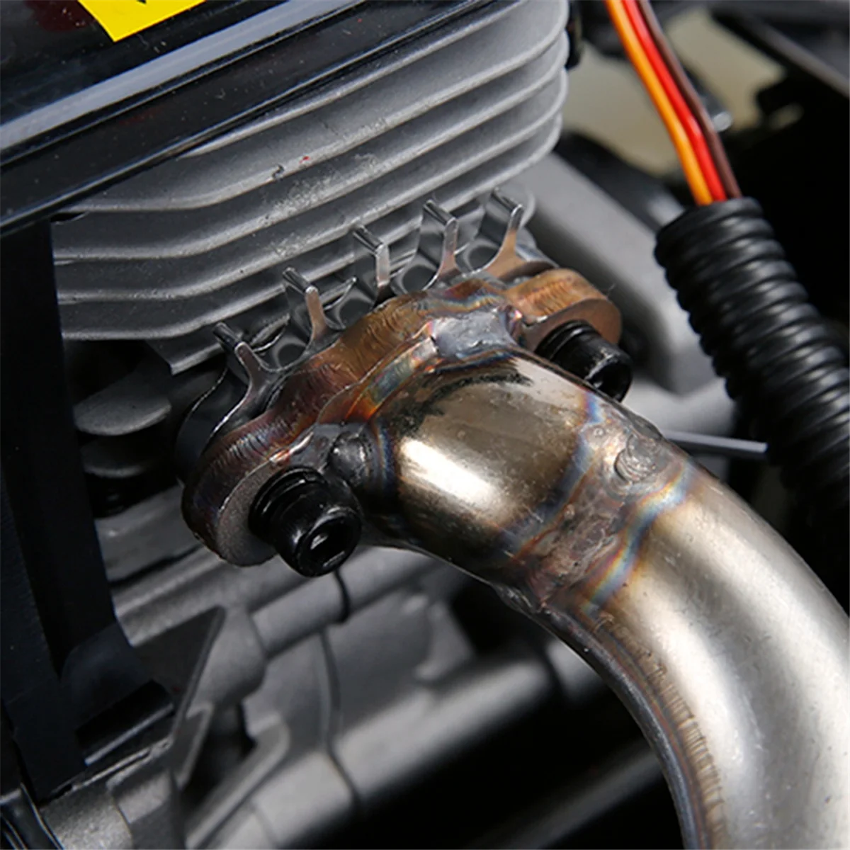 JAS-Dominator Rohr Auspuffrohr für 1/5 Losi 5Ive T Rovan LT LT 29CC 30,5 CC 32CC 36CC 45CC Motor Rc Auto Update Teile