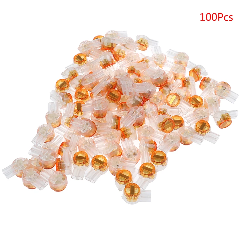 100Pcs K2 Ports Gel Splice UY2 Wire Terminal Connector For Telephone Network