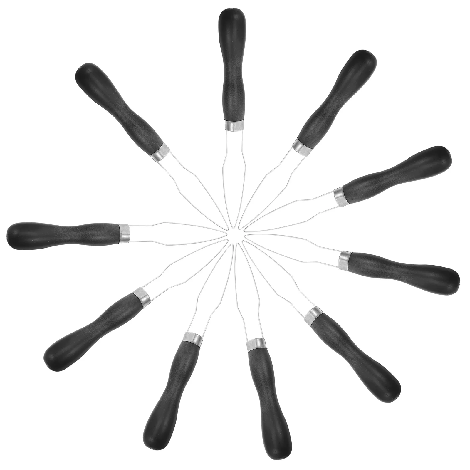 10 قطعة أداة مساعد الزر لكبار السن أزرار سريعة للمساعدة في التهاب المفاصل بيد واحدة جهاز خلع الملابس لفساتين القمصان والسراويل - #1