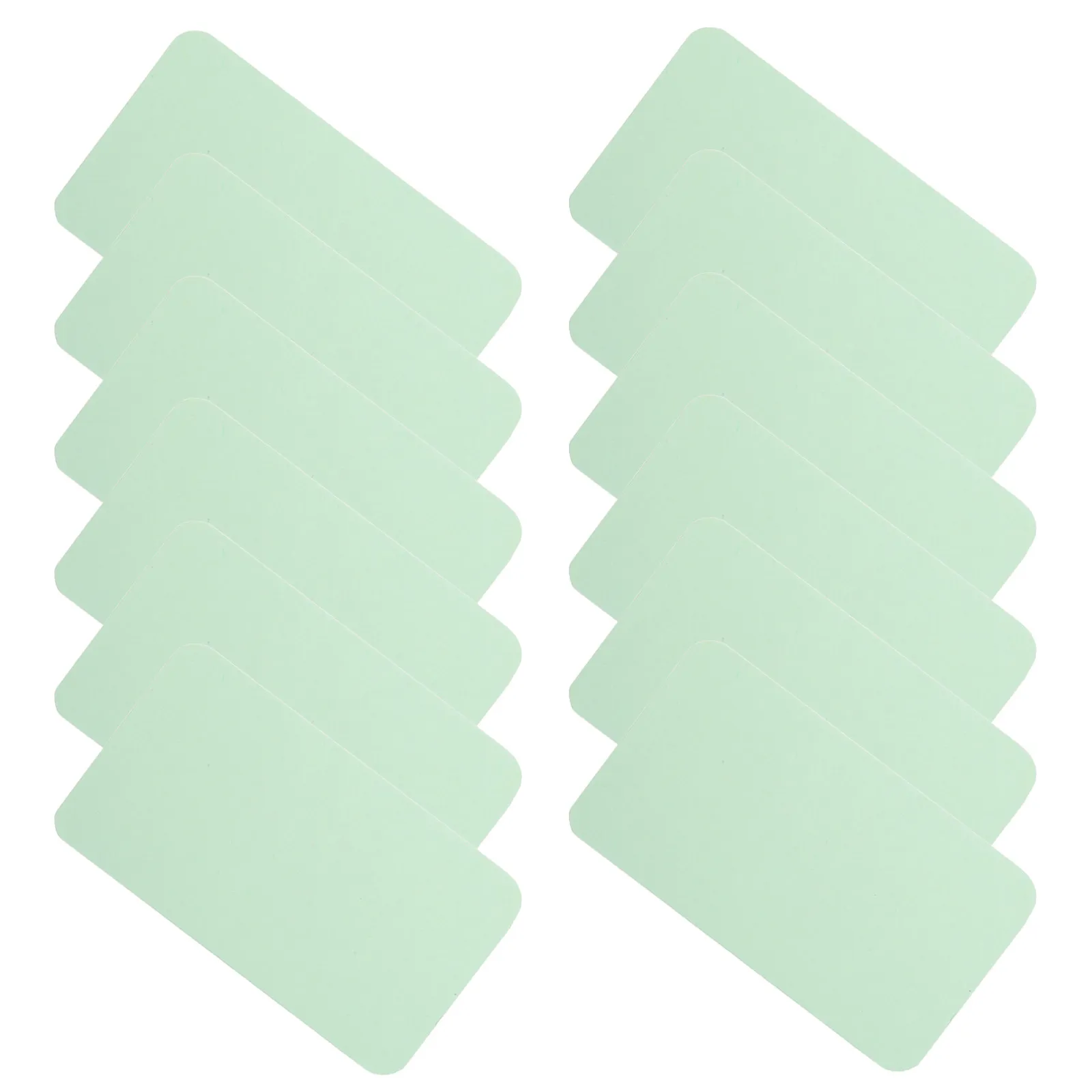 100Pcs Blank Flash Cards Mini Rounded Corner Index Cards 3x2 Inch Thick Heavyweight Cardstock for Study DIY Office Vocabulary