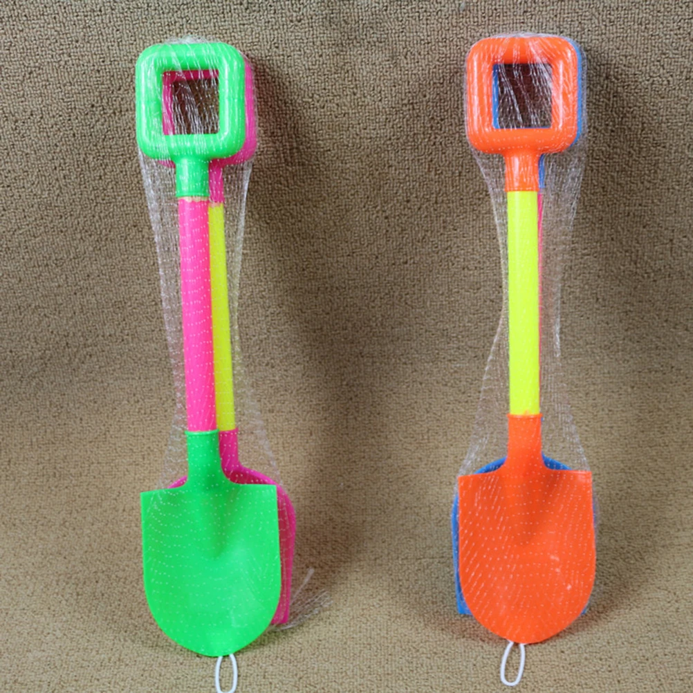 4-delige strandschepset Gereedschap voor kinderen Zandspeelgoed Graafspeelgoed Spade Seaside Palstic