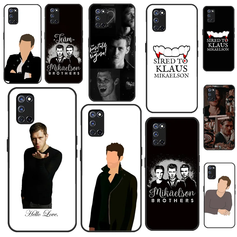 Klaus Mikaelson Vampire Diaries Case For OPPO A53 2020 A31 A5 A9 A52 A72 A1K A15 A83 A91 A93 A5S Find X3 Pro Reno 2Z Cover