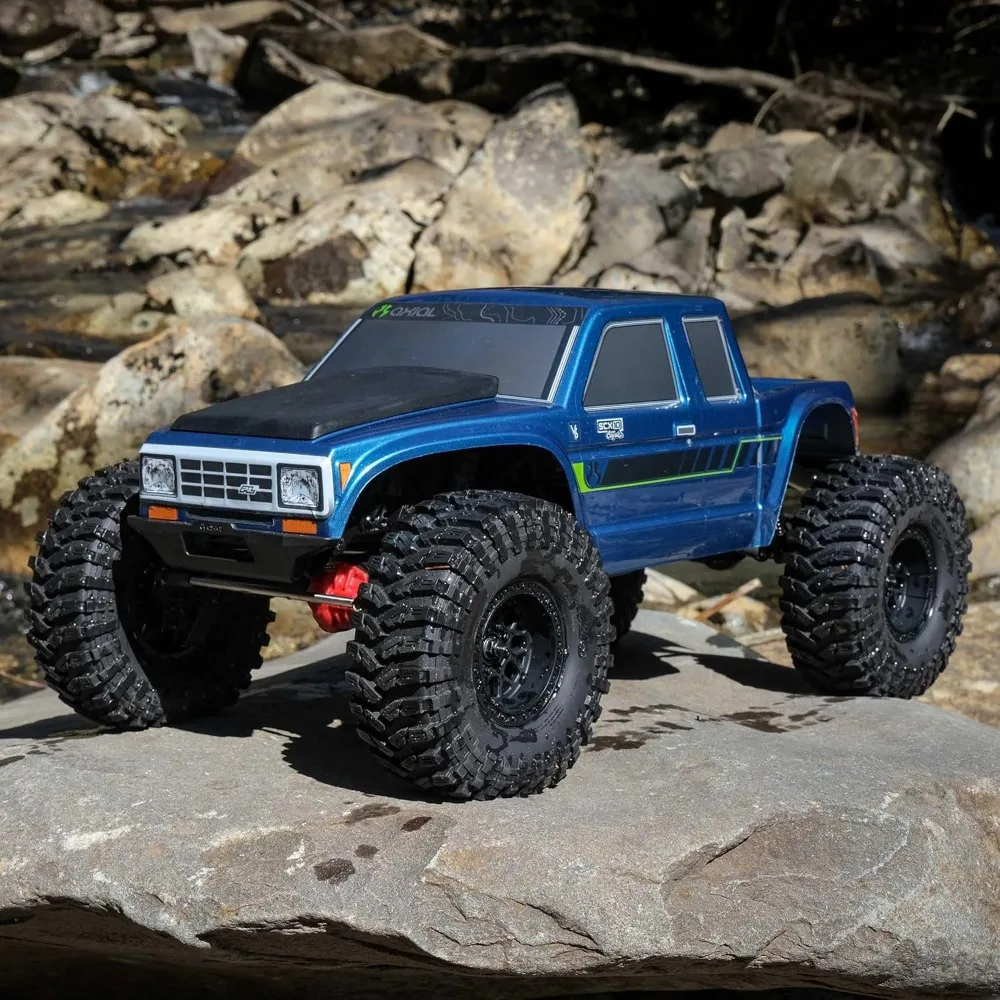 1/10 Scale RC Rock Crawler Truck 4WD RTR Brushed Electric Off Road Car Blue image 3