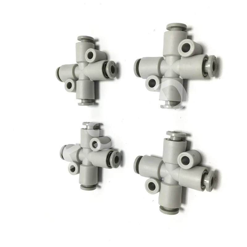 KQ2TW04-00 KQ2TW06-00 KQ2TW04-06 Cross tee connector Pneumatic connector KQ2TW series