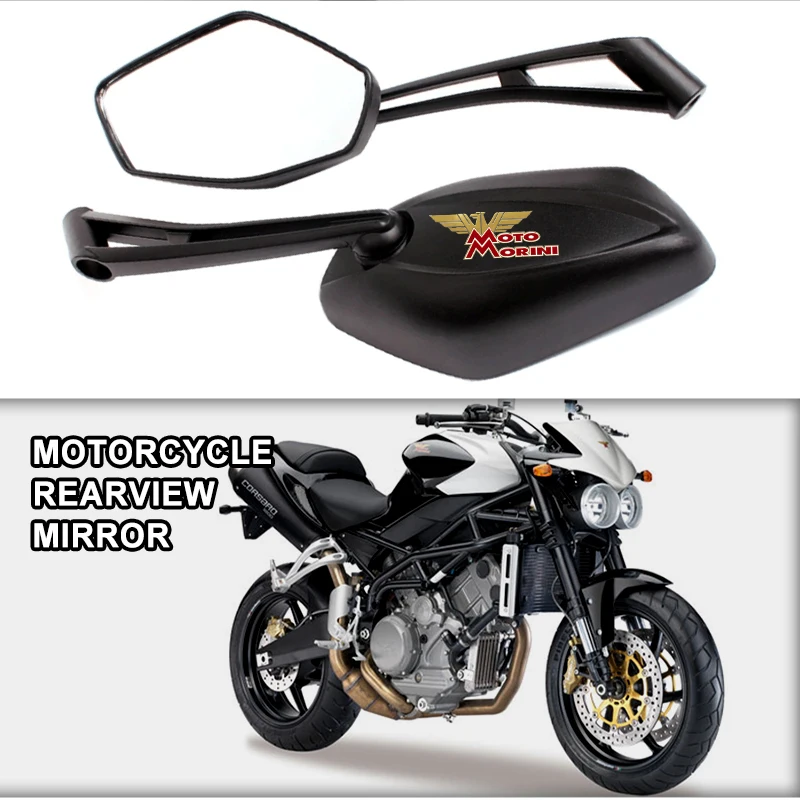 Motorcycle Rearview Mirror Side Mirrors Motorbike ATV Scooter Accessorie For Moto Morini X-CAPE STR SCR Corsaro ZZ ZT Seiemmezzo
