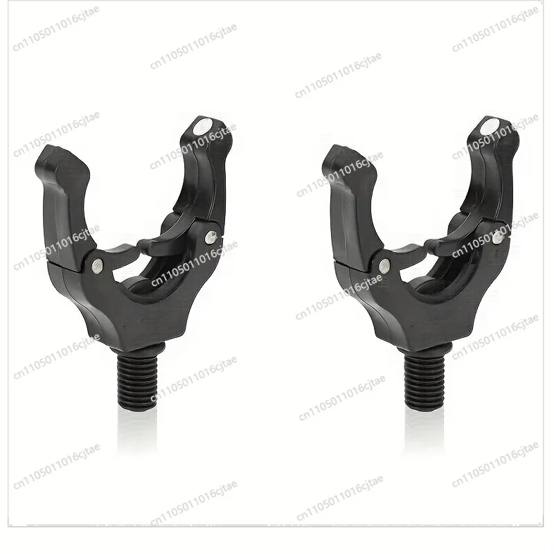 For Plastic Fishing Rod Magnetic Suction Bracket Head,  Cross Bar Library Fishing Spiral Interface Nylon Bracket Accessories