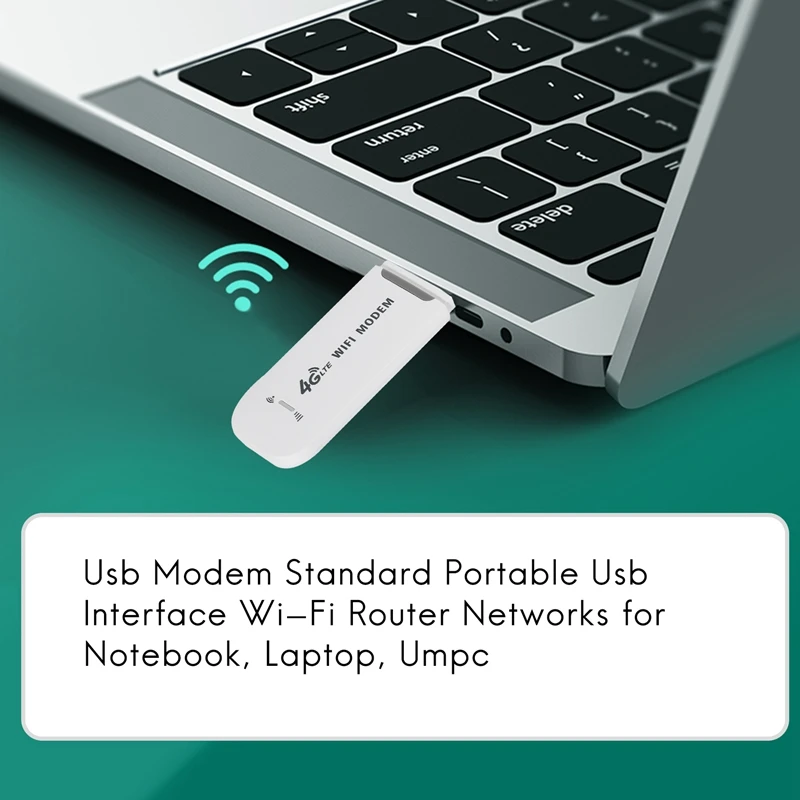 A56G-Wireless Network Card 150Mbps 4G Lte Usb Modem Standard Portable Usb Interface Wi-Fi Router Networks For Notebook, Laptop,
