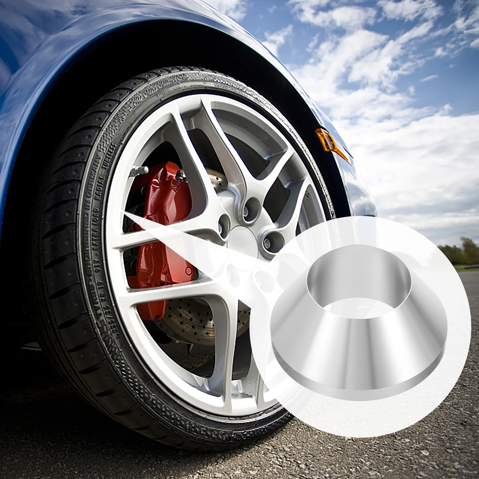 

Manual Tire Changer Centering Cone Aluminum Durable Balancer Tool For Truck Motorcycle Trailer Mounting Fitment Adapter Wheel