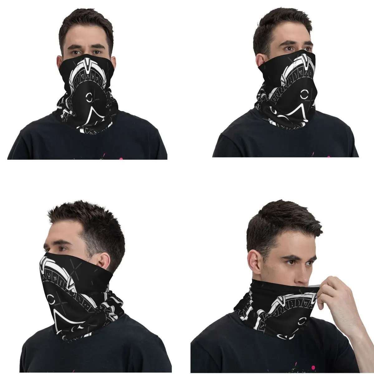 Máscara de esqui à prova de vento para homens Stargate Sg1 Bandana respirável, boné de equitação, capacete de motocicleta