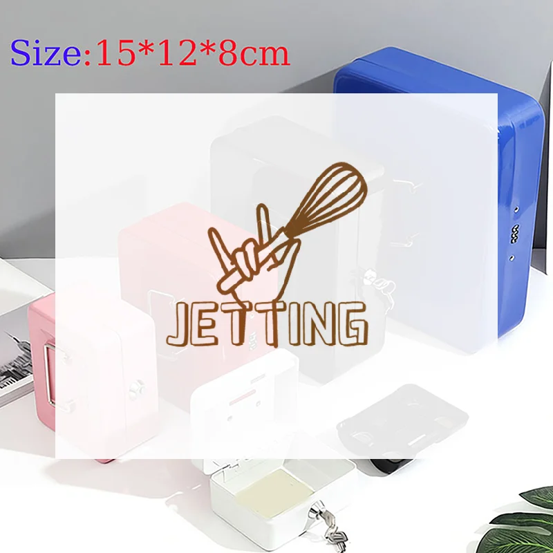 Practical Mini Petty Cash Money Box Stainless Steel Security Lock Lockable Safe Small Fit for House Decoration