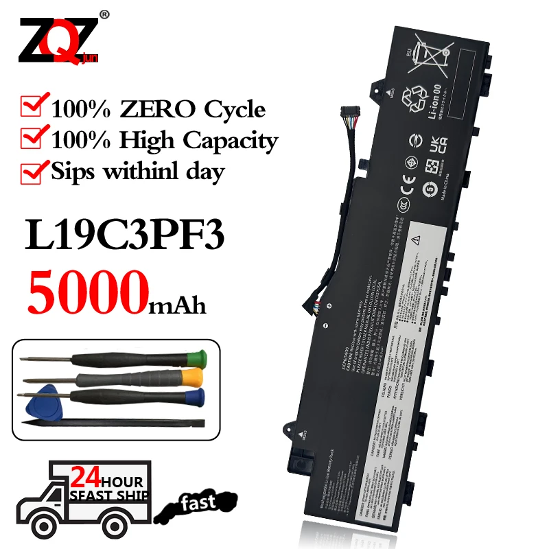 

Аккумулятор для ноутбука L19M3PF3 L19C3PF3 для Lenovo IdeaPad 5-14ALC05 5-14ITL05 5-14ARE05 5B10W86936 11,55 В 57WH 5000 мАч