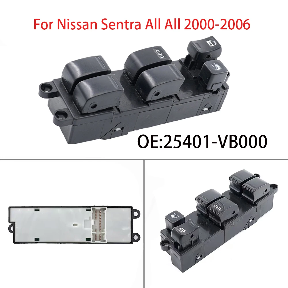 

25401-VB000 Front Left Side Electric Power Window Regulator Master Switch For Navara pickup d22 paladin 25401-6Z500 25401-5M000