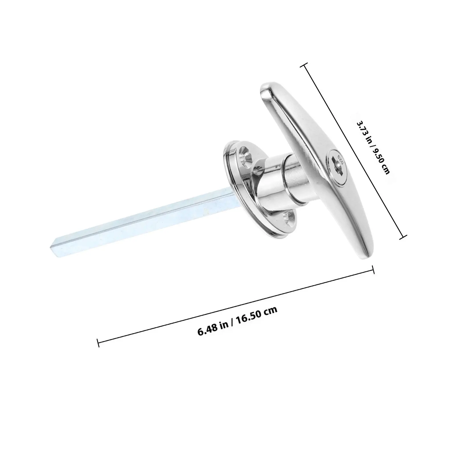 Set Zinc Alloy Sliding Door Handle Lock For Garage Barn Gate Shed Outdoor Security Locking Handle