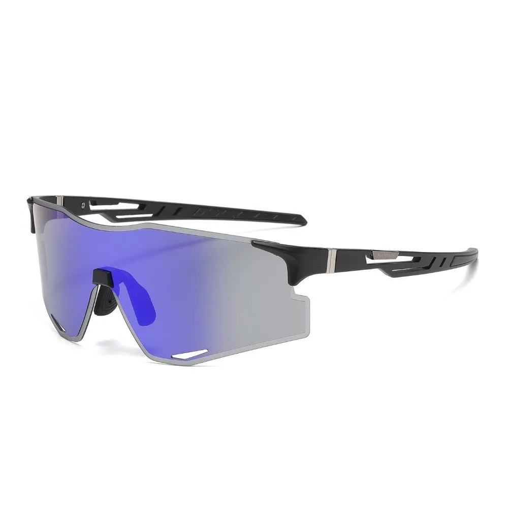 PC Lens Sports Cycling Sunglasses Lightweight Frame Unisex UV Protection Glasses Goggles Dustproof Design Windproof Eyewear