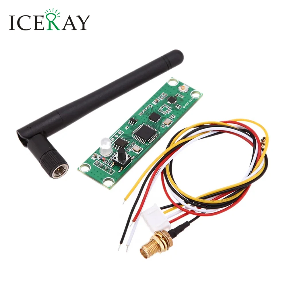 2.4G ISM DMX 512 Wireless Controller PCB Module 2 in 1 Transmitter Receiver For Stage Light Built-in Wireless DIY 485EE