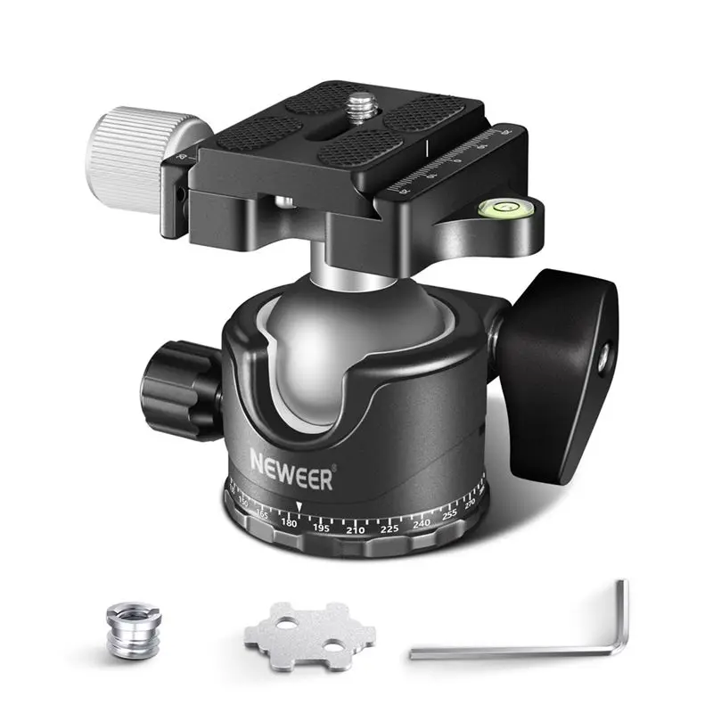 NEEWER GM36 Aluminum For Dslr Camera Trips For Dslr Camera Tripod Ball Head 36Mm Panorama Low Profile