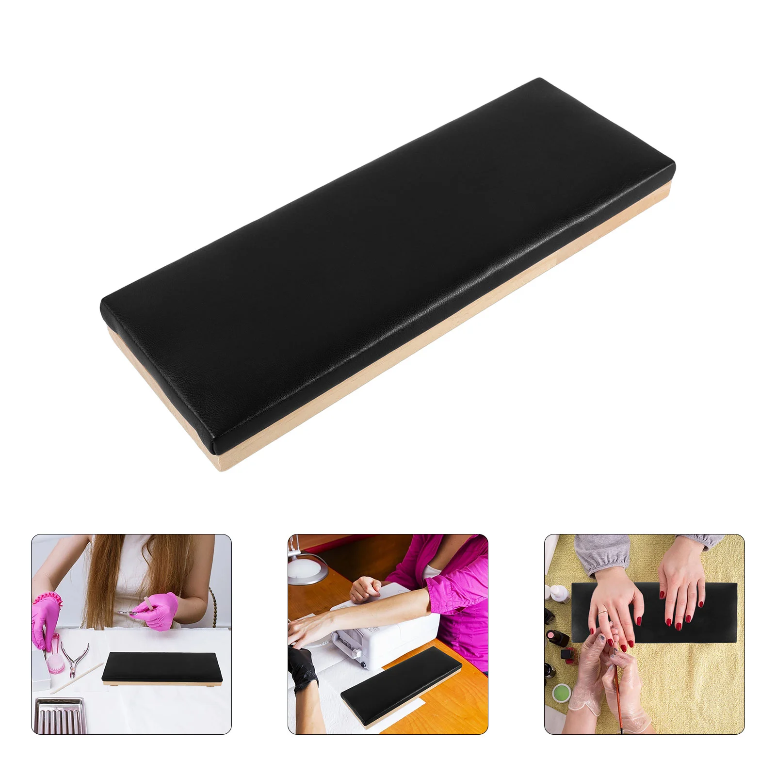 

Log Sleepers Hand Rest Pad Manicure Tools Nail Polish Holder Stand Armrest Cushion Rests