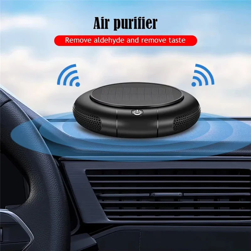 A76G-Car Air Purifier With HEPA Filter 1200Mah,Negative  Generator PM2.5 & Smoke Removal