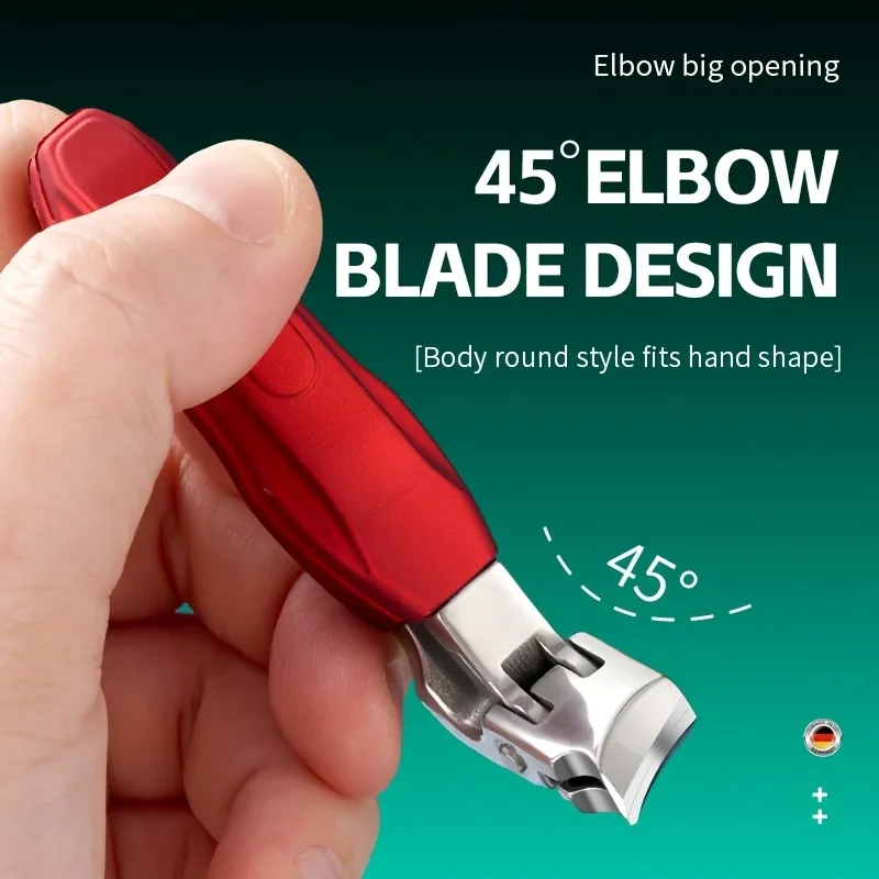 ใหม่โค้งเล็บ Clipper สําหรับคุดหนา Toenails Toenails Trimmer Professional Podiatrist Toenail Nipper สแตนเลส