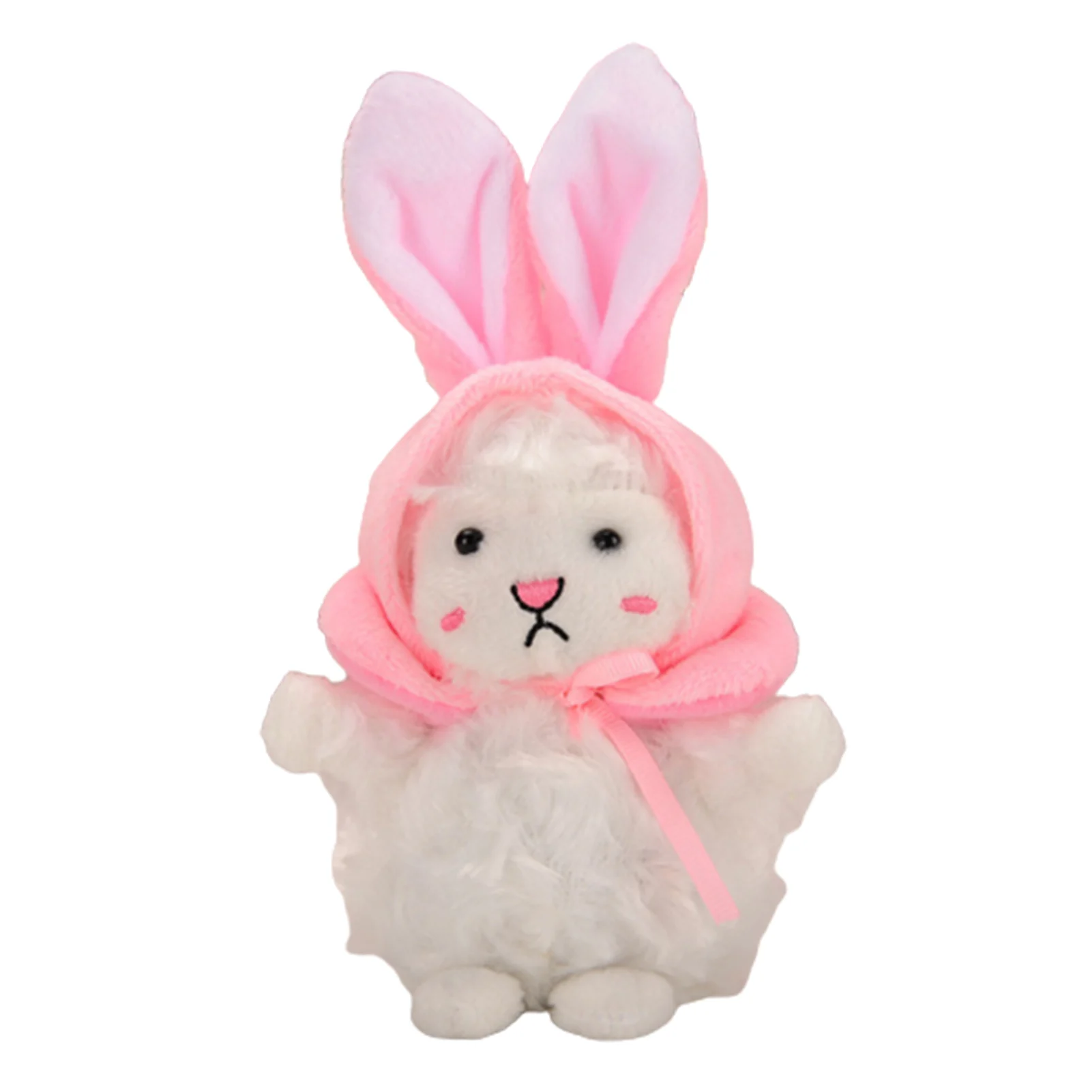 Mini Cute Sheep Pendant Lovely Soft Plush Toys Keys Buckle Gift For Boys Girls