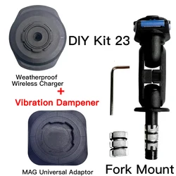 Customized Bicycle fork Stem Motorcycle Phone Holder Handlebar Mount dampeners brake cluth v2 adaptor car mount
