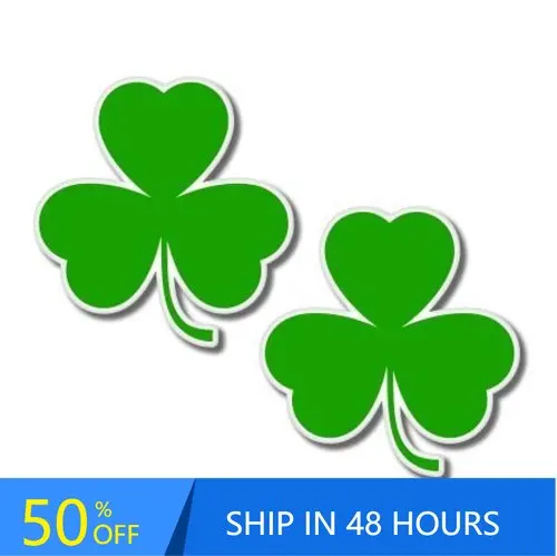 

Shamrocks Set of Cute Boat Laptop Bumper Truck Waterproof Vinyl Decal Sticker Vintage Funny Cool