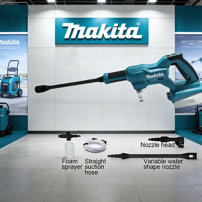 

➗✖️Makita DHW180 Battery High Pressure Washer 18V Cordless Portable Cleaning Device High Flow Rate Power Tool