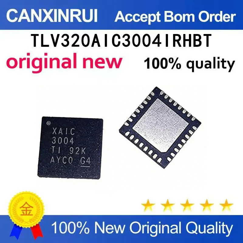 (5-100 pieces)TLV320AIC3004IRHBT XAIC3004 XA13004 3004 QFN chip IC