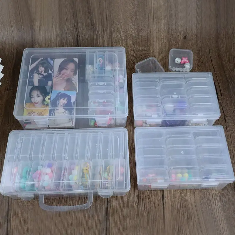 

DIY Diamond Painting Embroidery Storage Box 30/15/12Grids Art Embroidery Accessories Beads Display Sorting Box Storage Container