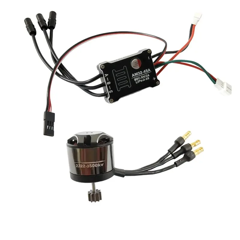 1-12-rc-mn-カー-mn300-モデルアップグレードパワーキット-am32-esc-2322-アウトランナーモーターアップグレードキット用