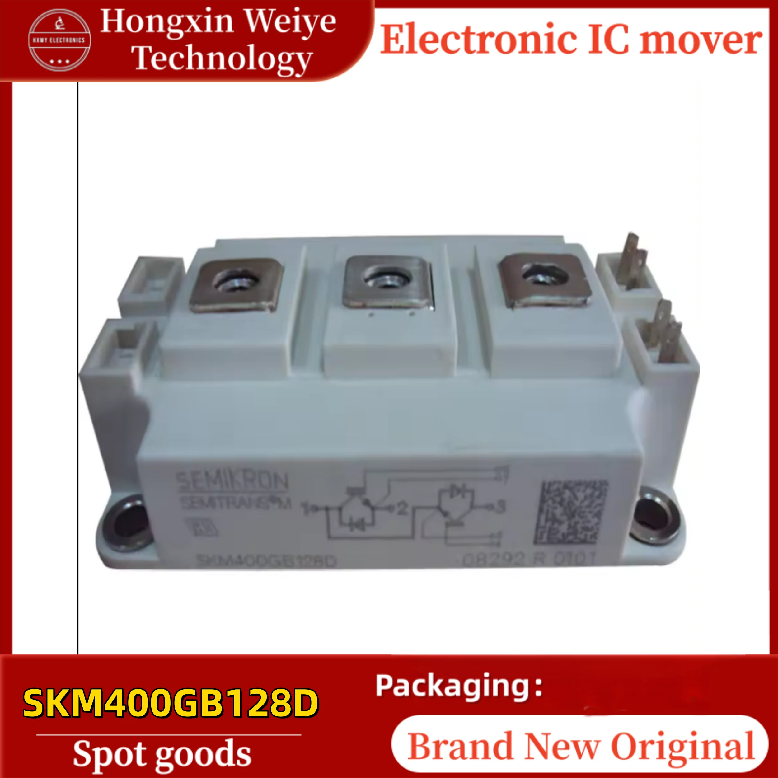 

1/10 PCS SKM400GB128D SKM400GB128 IGBT Power Module Brand New In Stock
