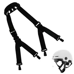 Y-shaped Adjustable Buckle Removable Hat Chin Strap Safety Helmet Chin Strap with Chin Cup Helmet Accessory