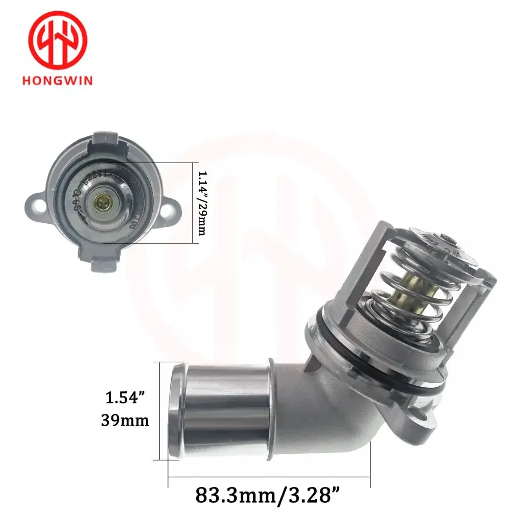 Water Outlet Coolant Thermostat OEM 6712030275 For Ssangyong Actyon Korando Rexton Rexton W/G4 Rodius Turismo 2.2L Diesel