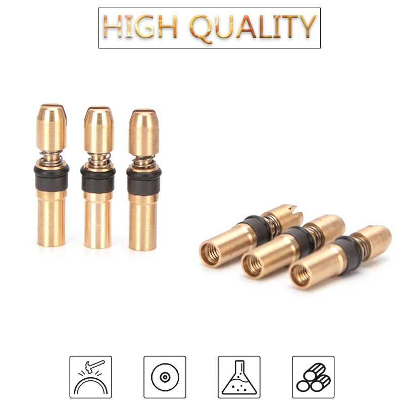 ارتفاع ضغط 300bar 4500psi قطع غيار مضخة الهواء 100% النحاس المكبس المرحلة الثالثة استبدال عدة #5