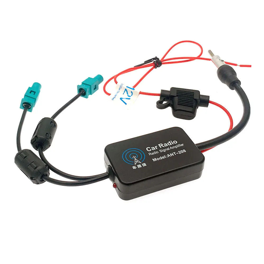 Universal FM DAB FAKFA SMB Car Radio FM Antenna Amplifier Signal for Honda VW Audi Citroen Peugeot view 5