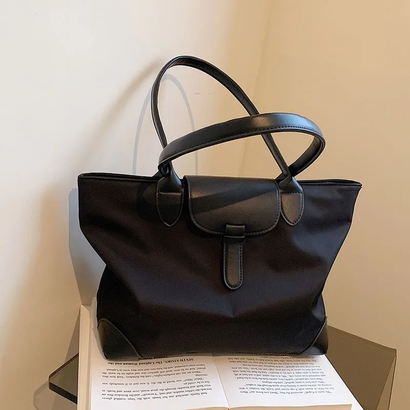 New Women's Nylon Shoulder Bag Large Capacity Ladies Tote Bag Single Shoulder Bag Fashionable And Practical Handbag